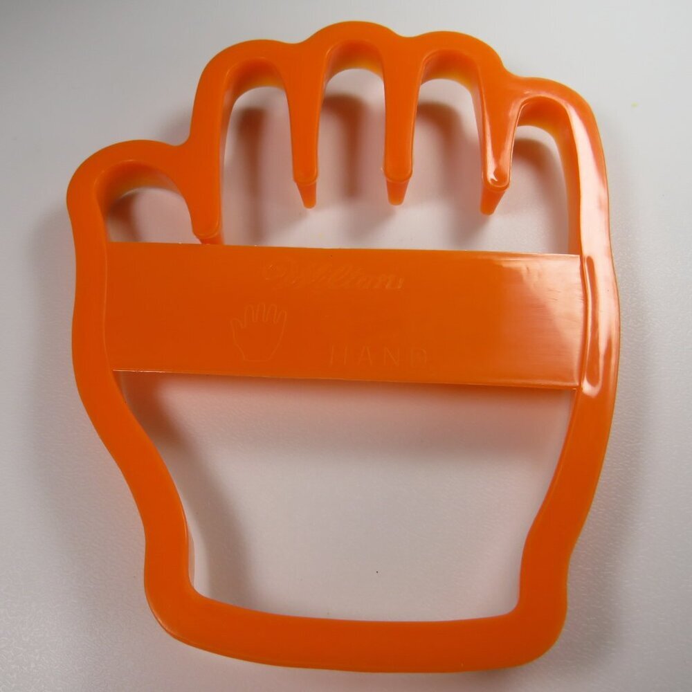 Large HAND cookie cutter Wilton plastic 7" long